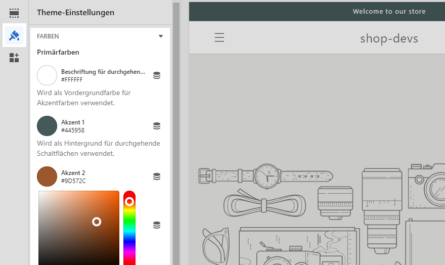 Shopify Theme Farbe ändern