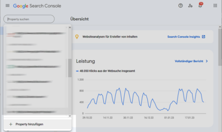Shopify Shop Property in Google Search Console hinzufügen