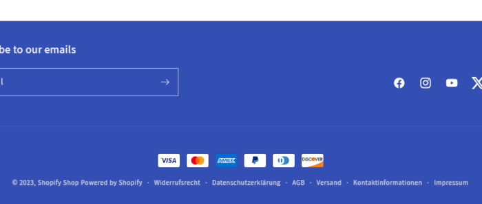 Twitter-Icon mit „X“-Icon bei Shopify Dawn austauschen