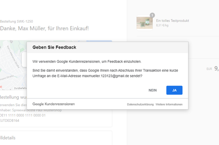 Google Kundenrezensionen für Shop & Produkte in Shopify einbinden ohne App
